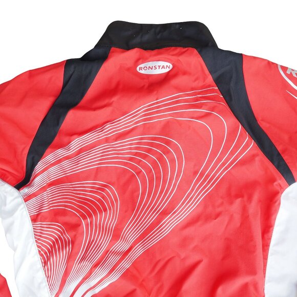 RONSTAN Regatta Sailing Smock Top  Jacket Men's S Red / White / Silver - Picture 6 of 10